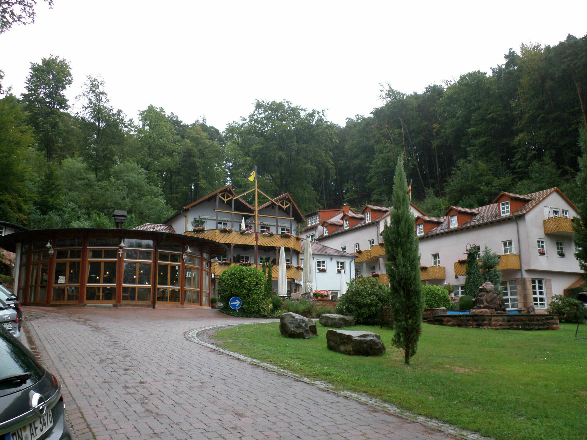 Schlosshotel Ландштуль Экстерьер фото