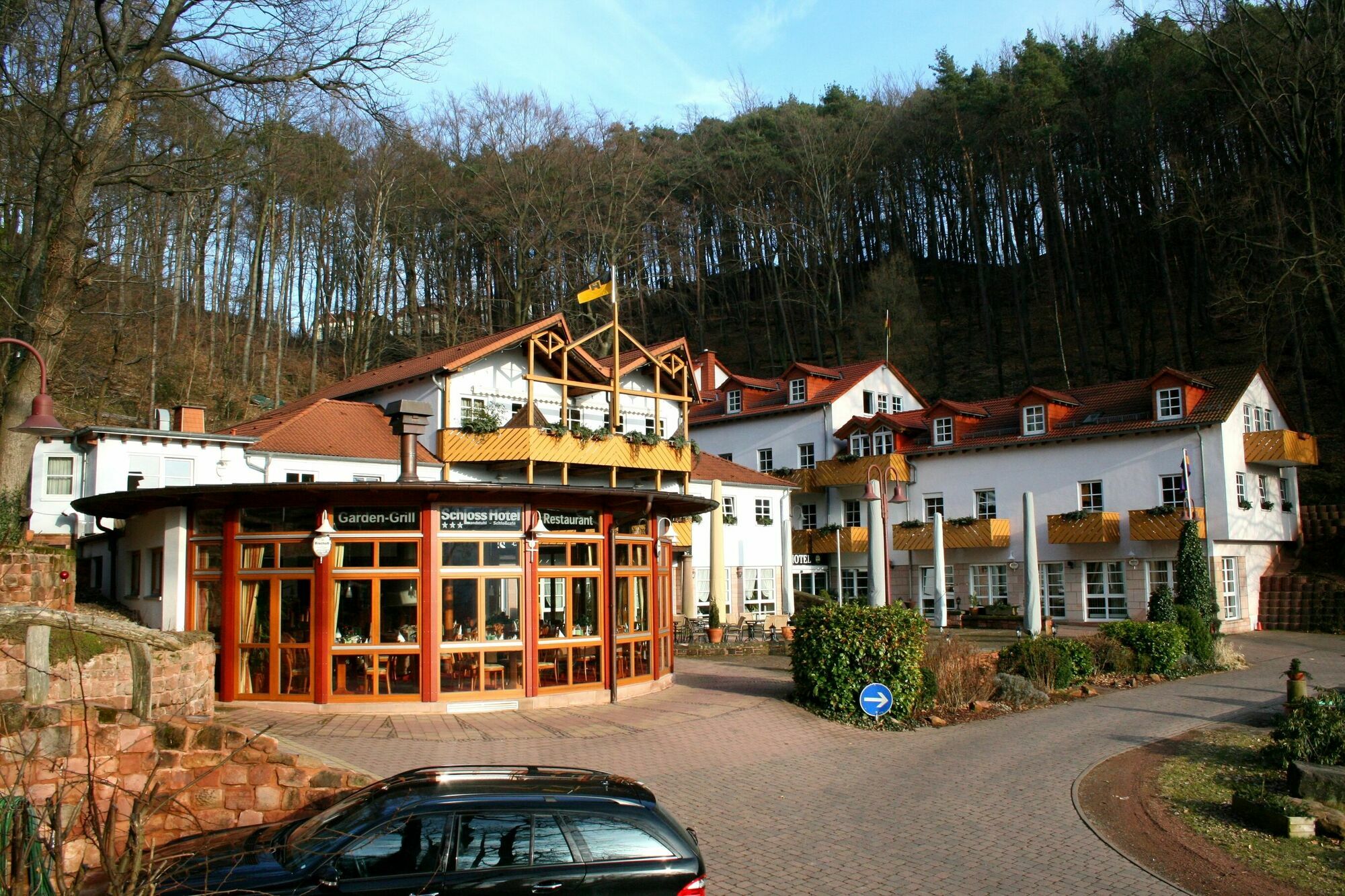 Schlosshotel Ландштуль Экстерьер фото